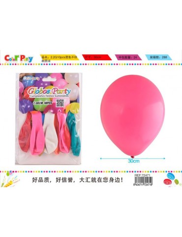 GLOBOS COLOR 8U