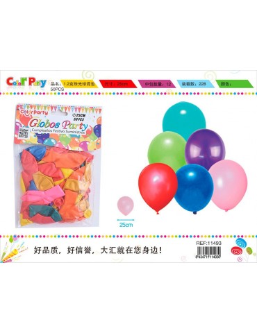 GLOBOS COLOR 50U